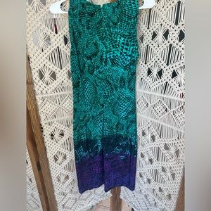 Fun Animal print Calvin Klein sleeveless dress size 8